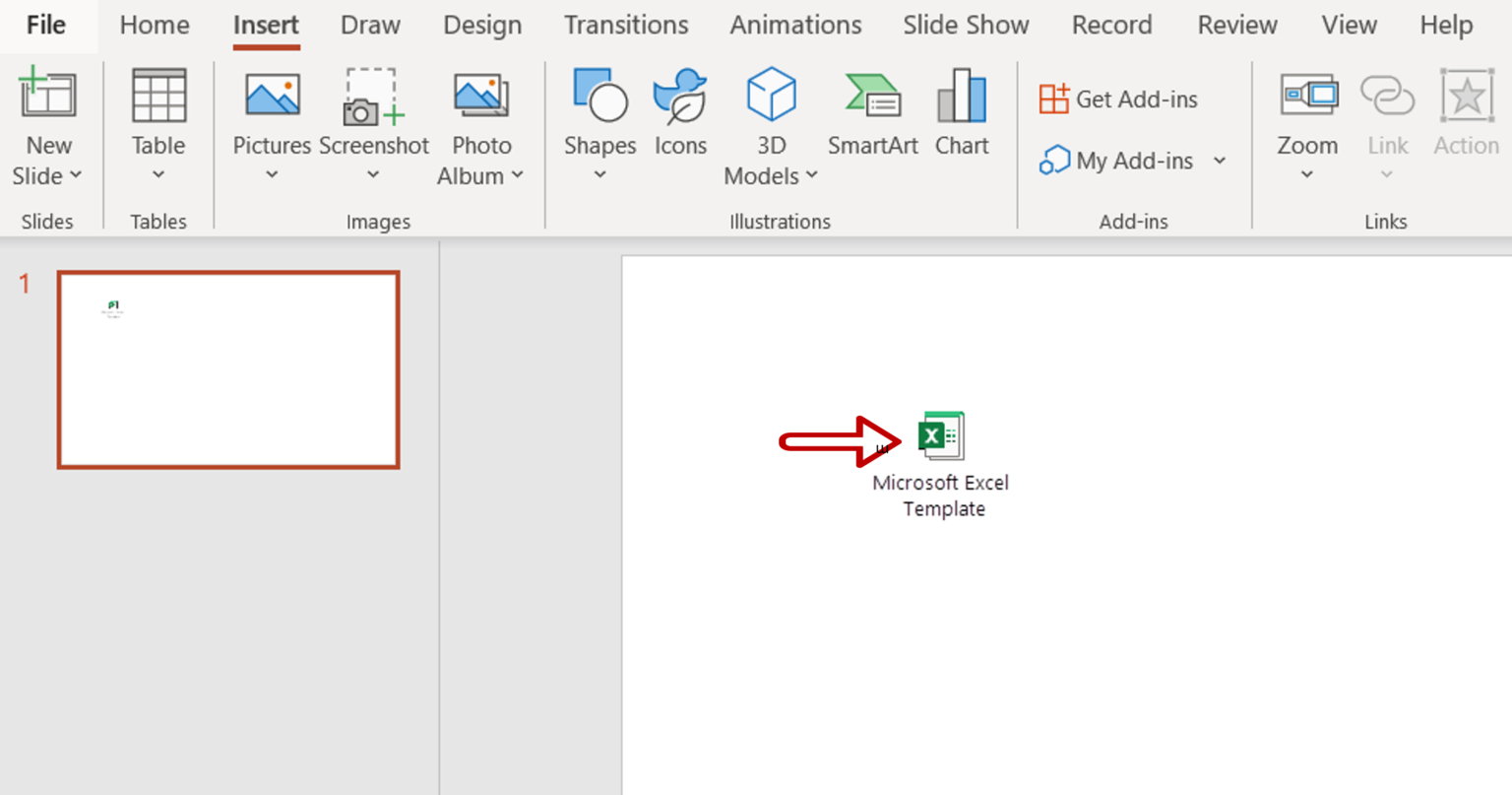 How To Insert An Excel File Into Powerpoint Spreadcheaters