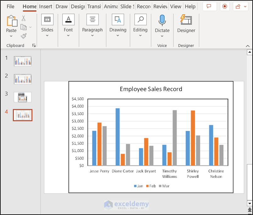 How To Insert An Excel Into Powerpoint