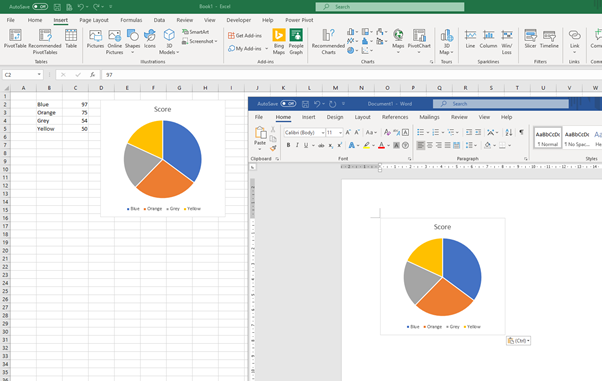 How To Insert Excel Data In To Ms Word Without Changes How To Move