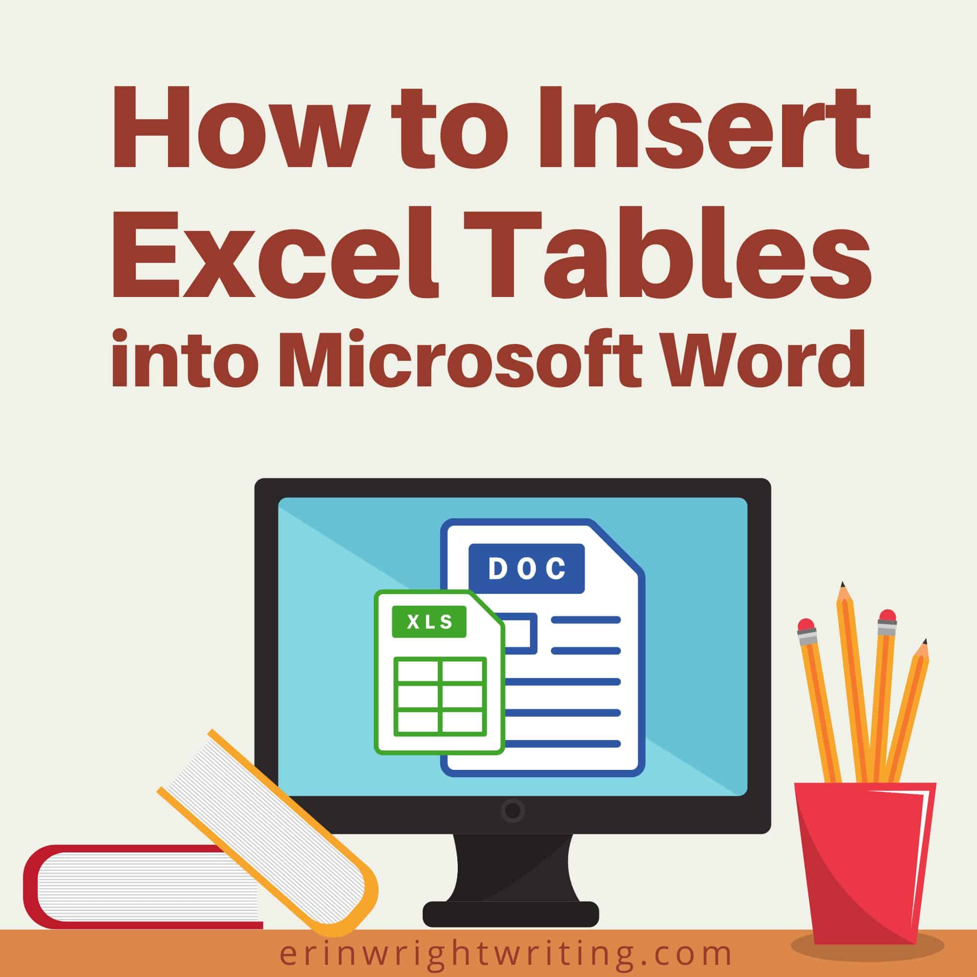 How To Insert Excel Table In Ms Word 2025 Calendar Printable