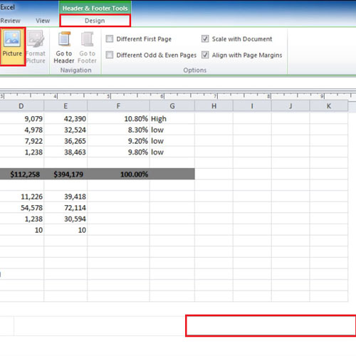 How To Insert Headers And Footers In Excel 2010 Howtech