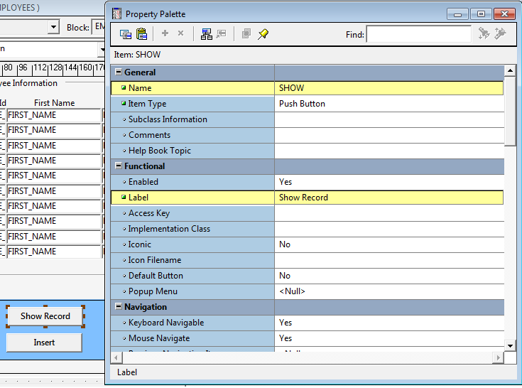 How To Insert Navigate And Delete Records In Oracle Forms Infotechsite