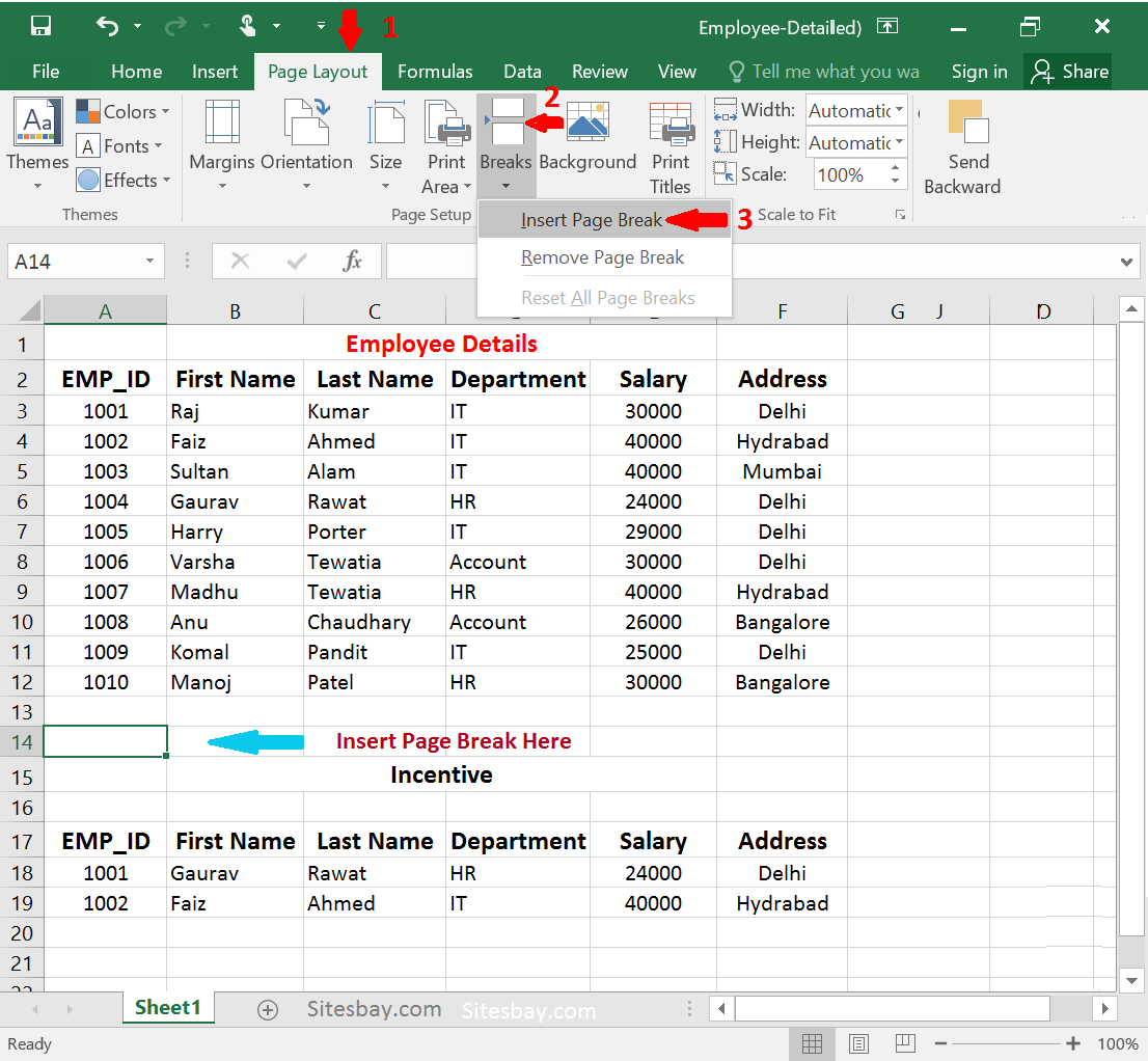 Insert Page Breaks in Excel: Easy Guide