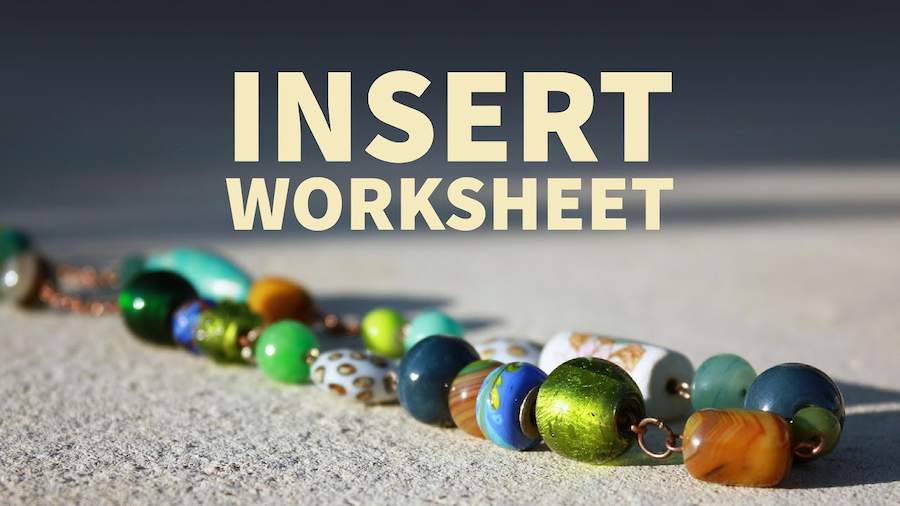 How To Insert Worksheet In Excel