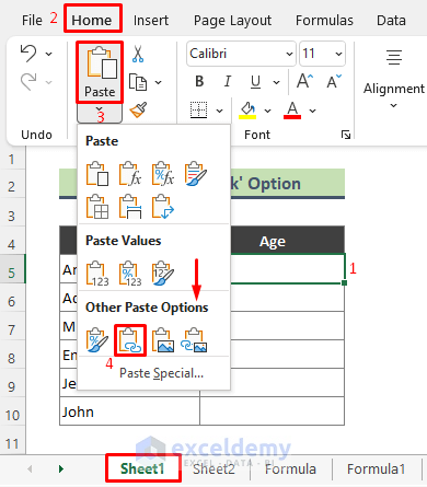 How To Link Multiple Cells From Another Worksheet In Excel 5 Easy Methods