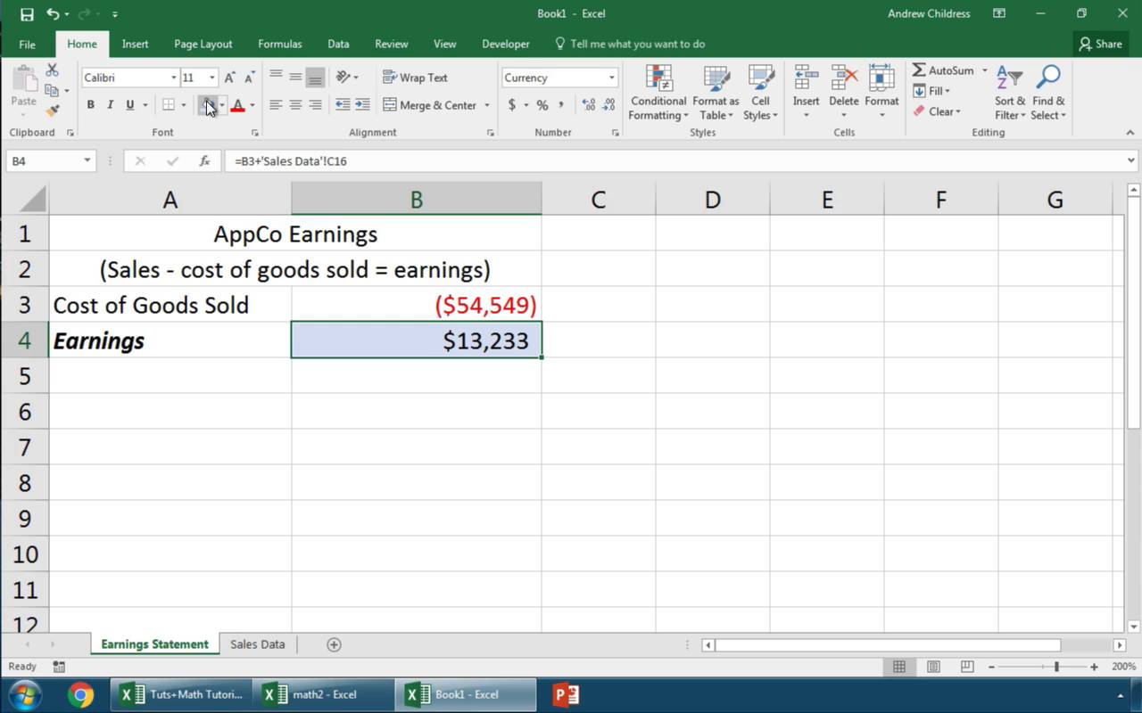 How To Link Worksheets In Excel Workbook