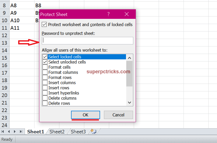 Lock Excel Cells Easily Without Protecting Entire Sheet