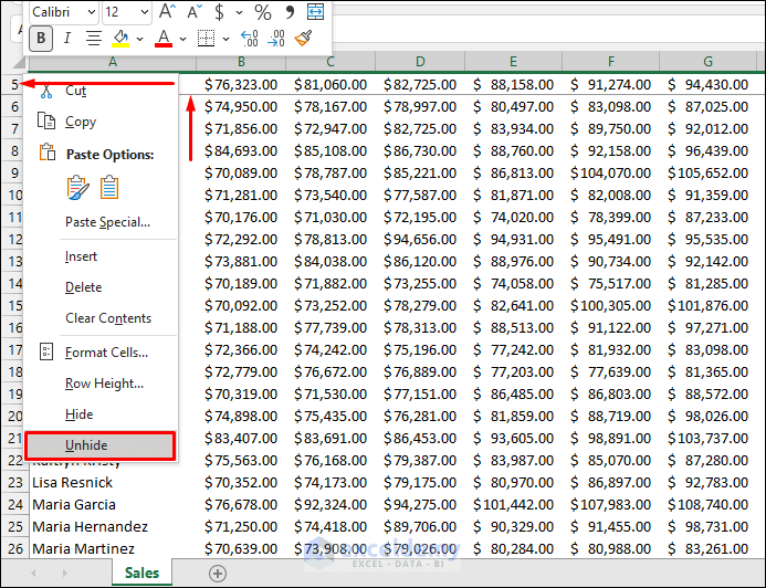 How To Lock Rows In Excel When Scrolling 4 Easy Methods Exceldemy