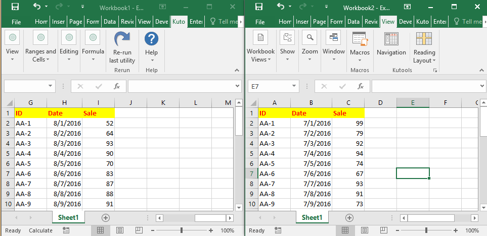 5 Ways to Lock Side by Side Excel Sheets