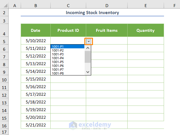 How To Maintain Store Inventory In Excel Step By Step Guide