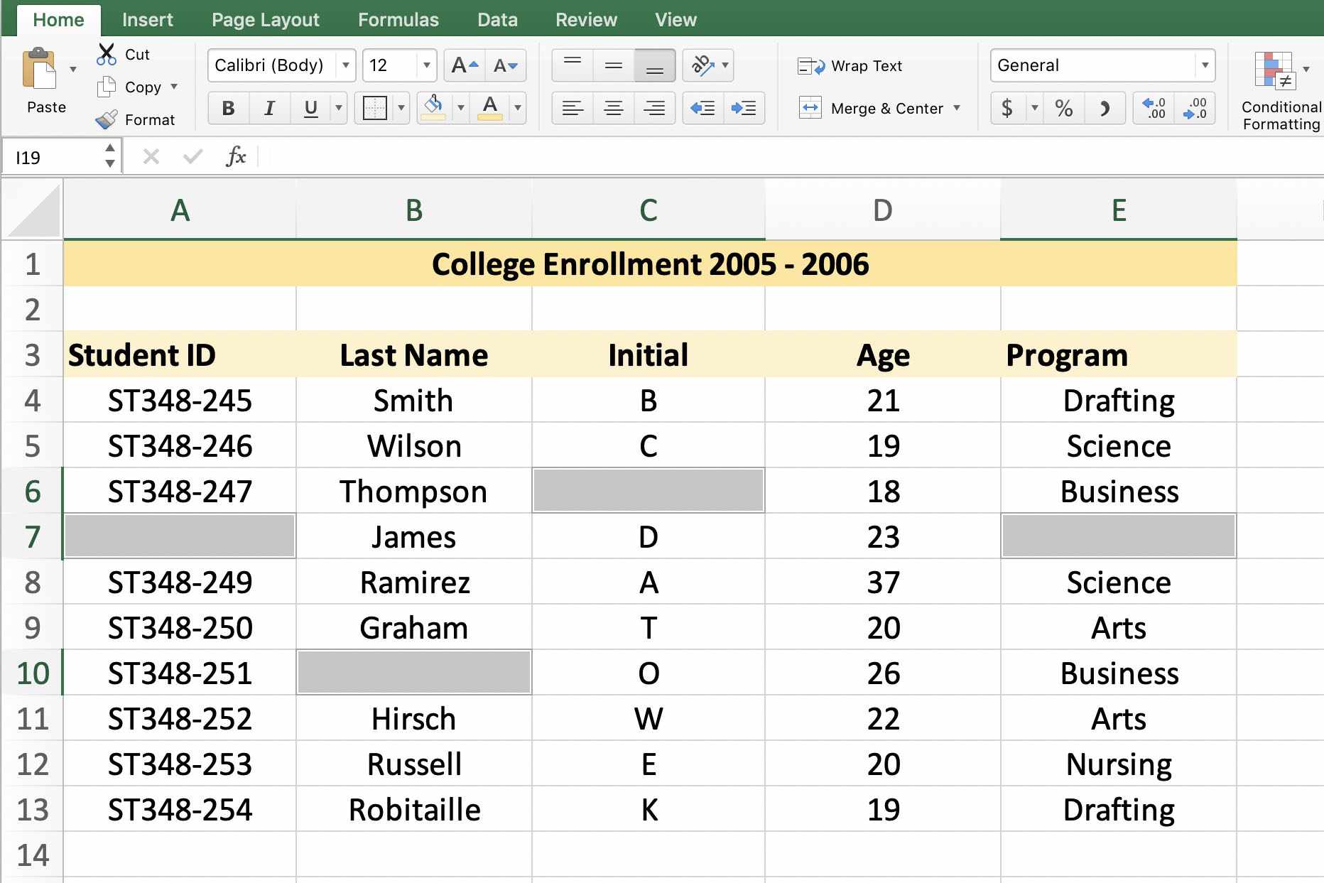 5 Easy Steps to Create a Data Sheet in Excel