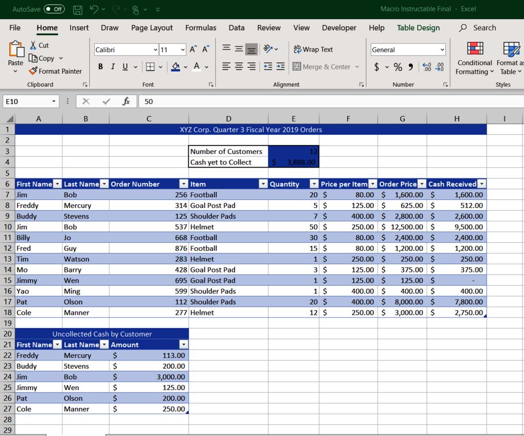 How To Make A Macro In Excel