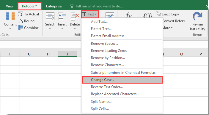 How To Make An Entire Column Capital Uppercase Or Lowercase In Excel