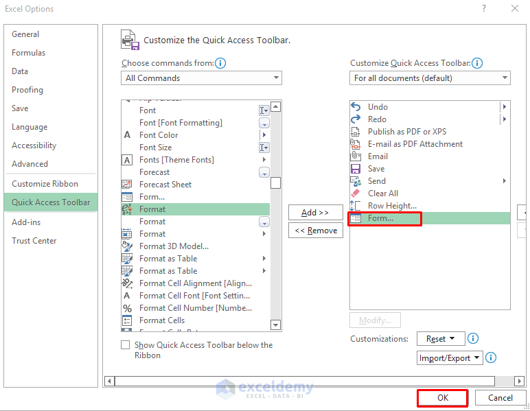 5 Ways to Transform Excel into a Form