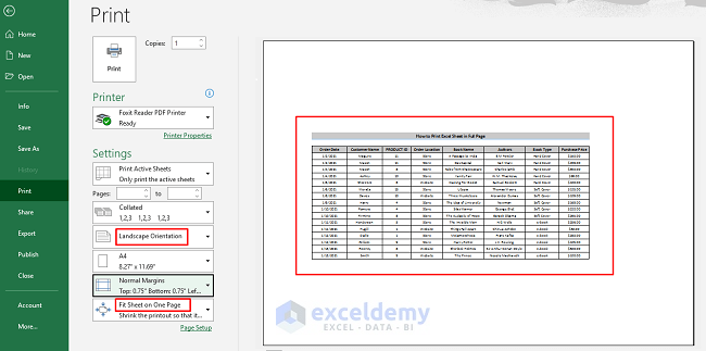 Shrink Your Excel Sheets for Easy Printing