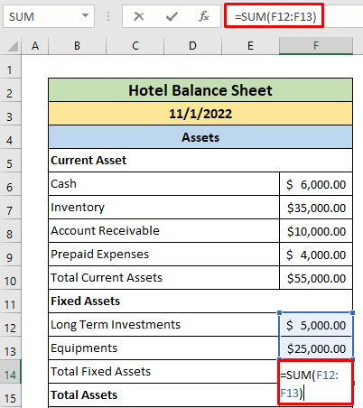 How To Make Hotel Balance Sheet Format In Excel Exceldemy