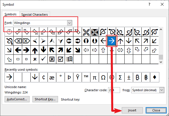 How To Make Right Arrow Symbol Text On Keyboard Software Accountant