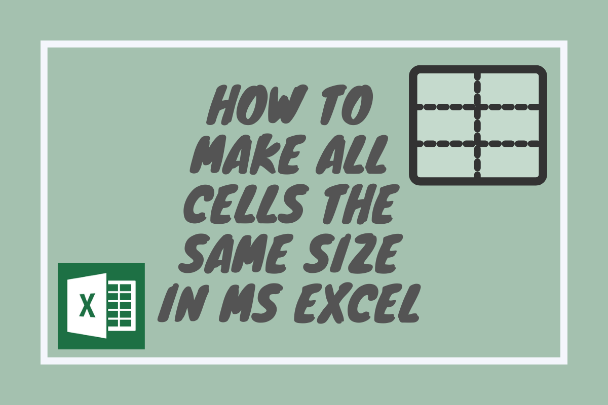 Effortless Guide to Uniform Excel Sheet Sizes