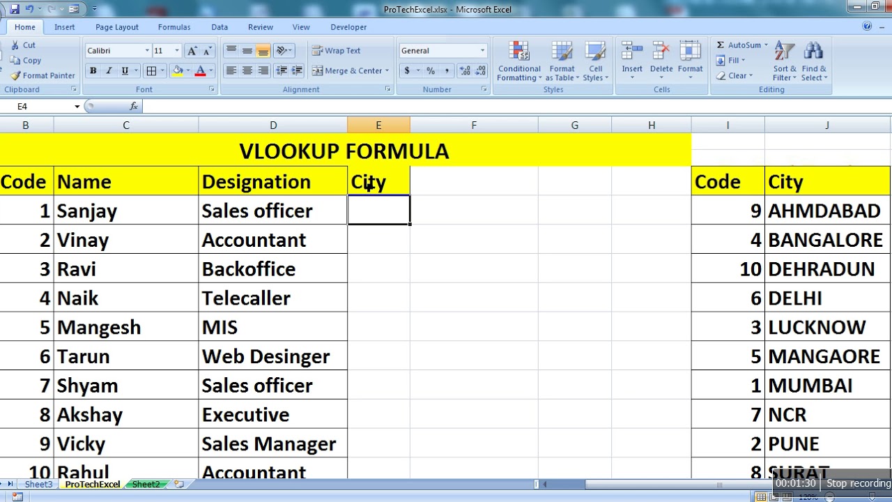 How To Master Vlookup Formula In Excel Youtube