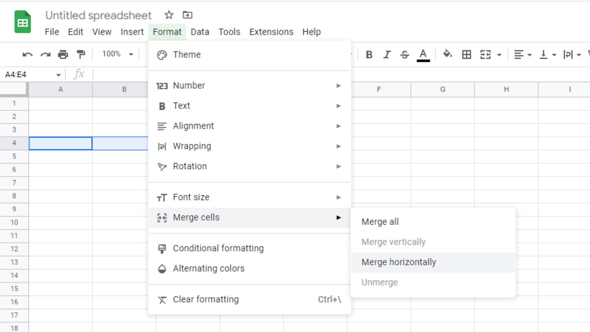 How To Merge Cells In Google Sheets In 4 Simple Steps Sheets For