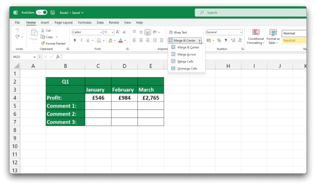 5 Simple Ways to Merge Cells in Excel