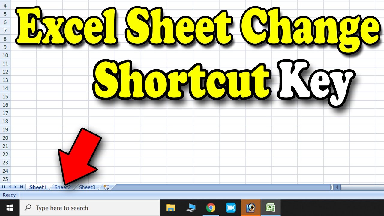 Swiftly Switch Excel Sheets Using Keyboard Shortcuts