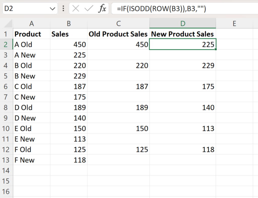 How To Move Every Other Row To Column In Excel 6 Ways