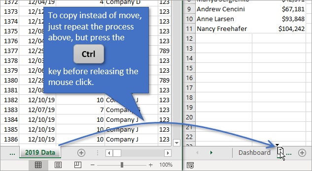 5 Keyboard Shortcuts to Move or Copy Sheets in Excel