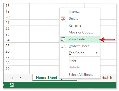 How To Name Sheets Based On Cell Values From List In Excel