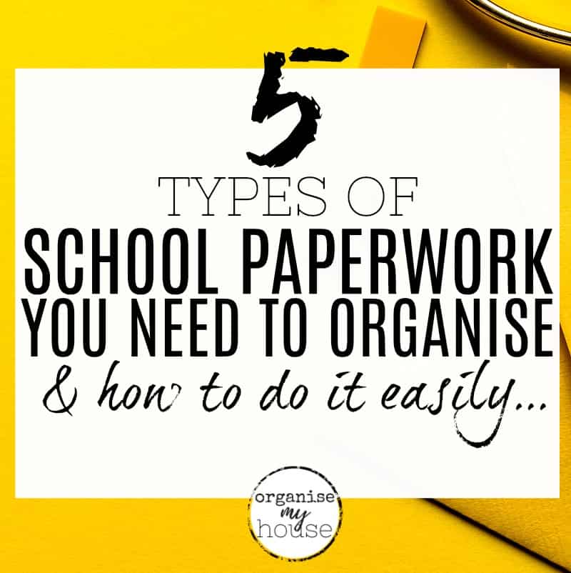 5 Simple Tips to Organize School Paperwork Efficiently