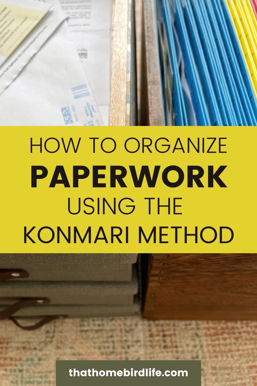 5 KonMari Tips to Organize Your Paperwork