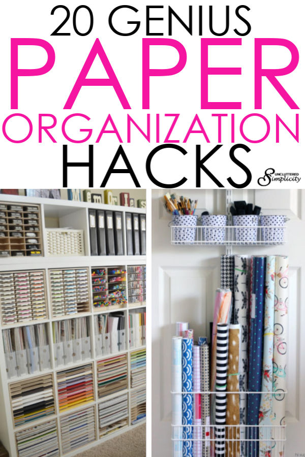 How To Organize Paperwork Organizing Paperwork Organize Paper Scraps