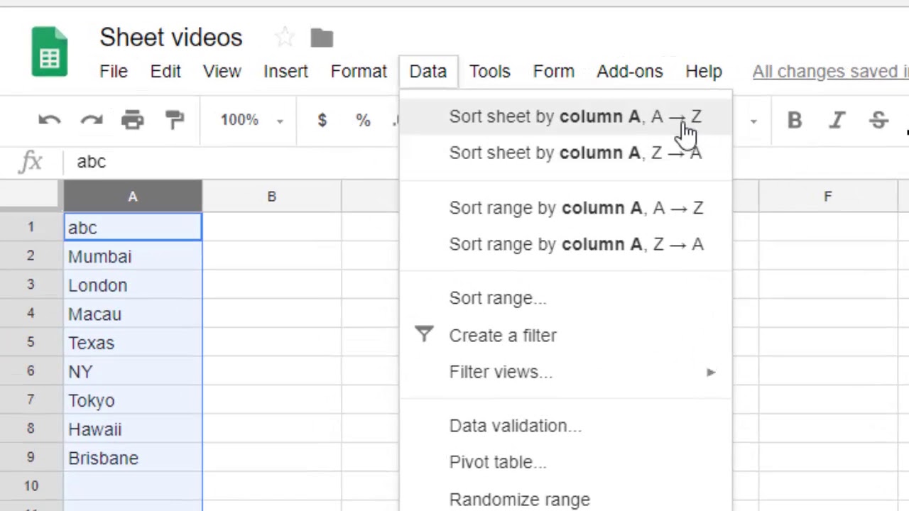 Alphabetical Sorting in Excel: A Simple Guide