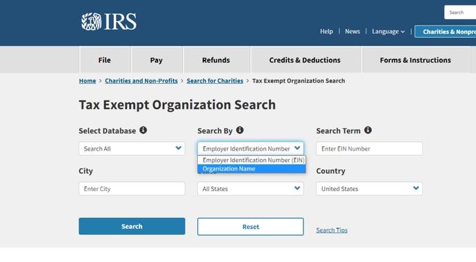 How To Perform A Nonprofit 501 C 3 Lookup Finance Strategists