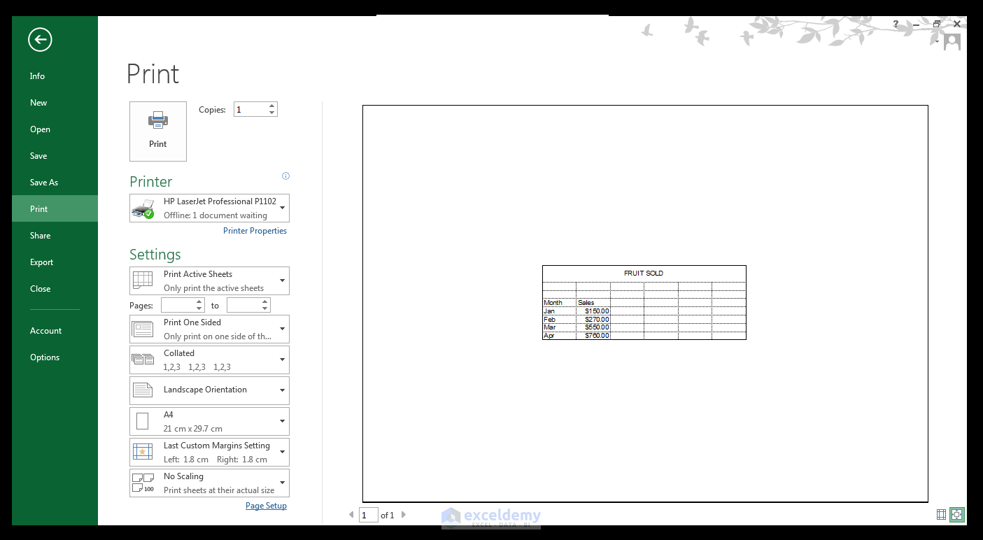 How To Print Excel Spreadsheet With Lines