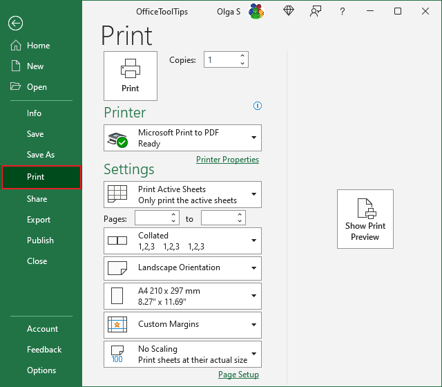 How To Print Large Excel Sheets My Microsoft Office Tips