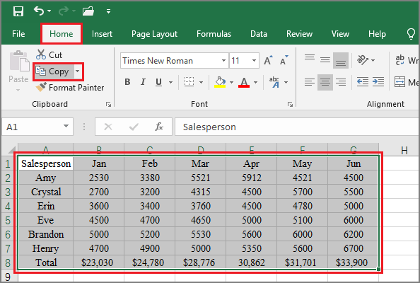 How To Put Excel Sheet On Powerpoint