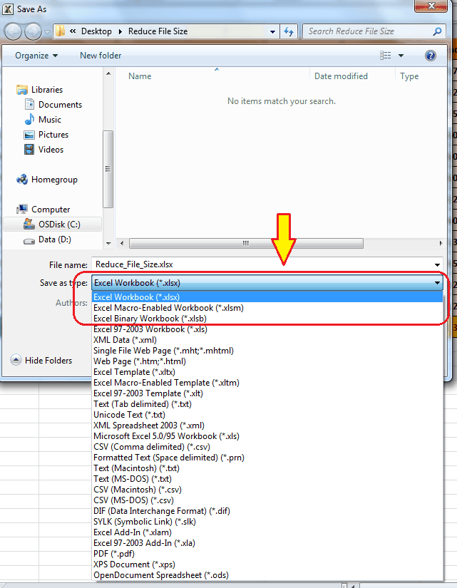 How To Reduce Excel File Size Javatpoint