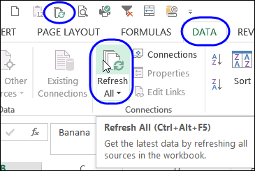 How To Refresh The Pivot Table Data Brokeasshome Com