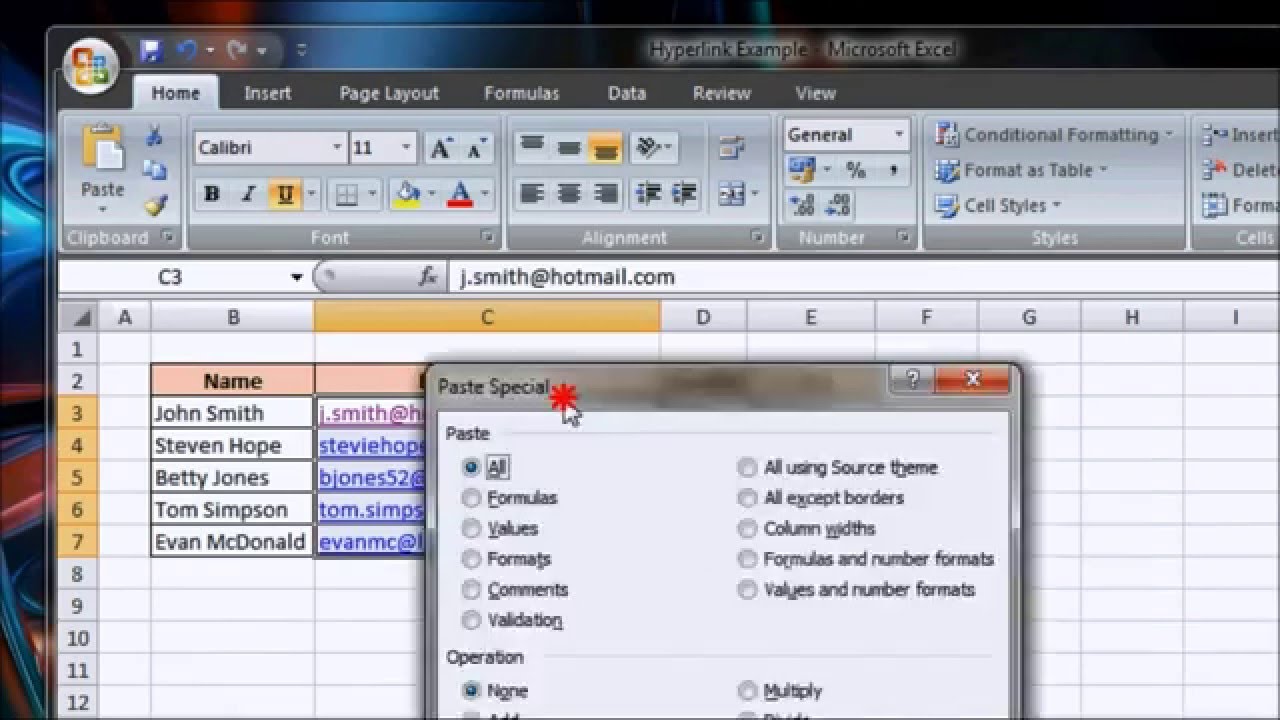 How To Remove All Hyperlinks From An Excel Workbook Youtube