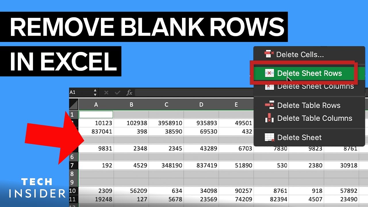 How To Remove Blank Cells In Excel Using Python Printable Forms Free