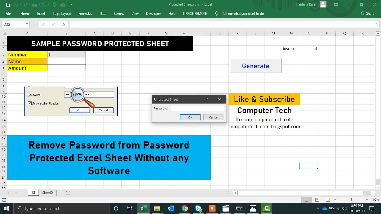 5 Proven Methods to Remove Excel Sheet Password Instantly