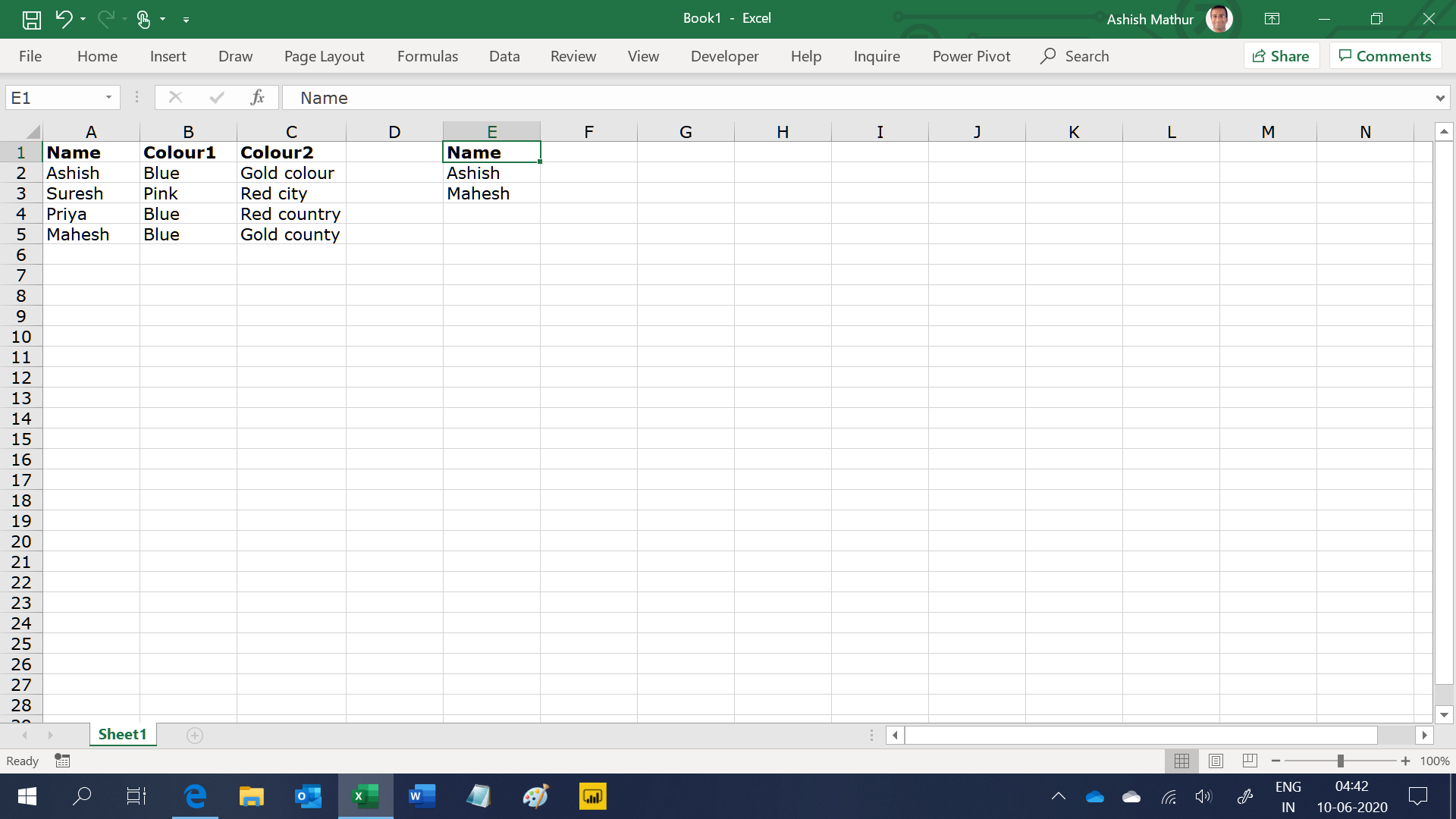 How To Retrieve The Entire Row Of A Matched Value Microsoft Excel