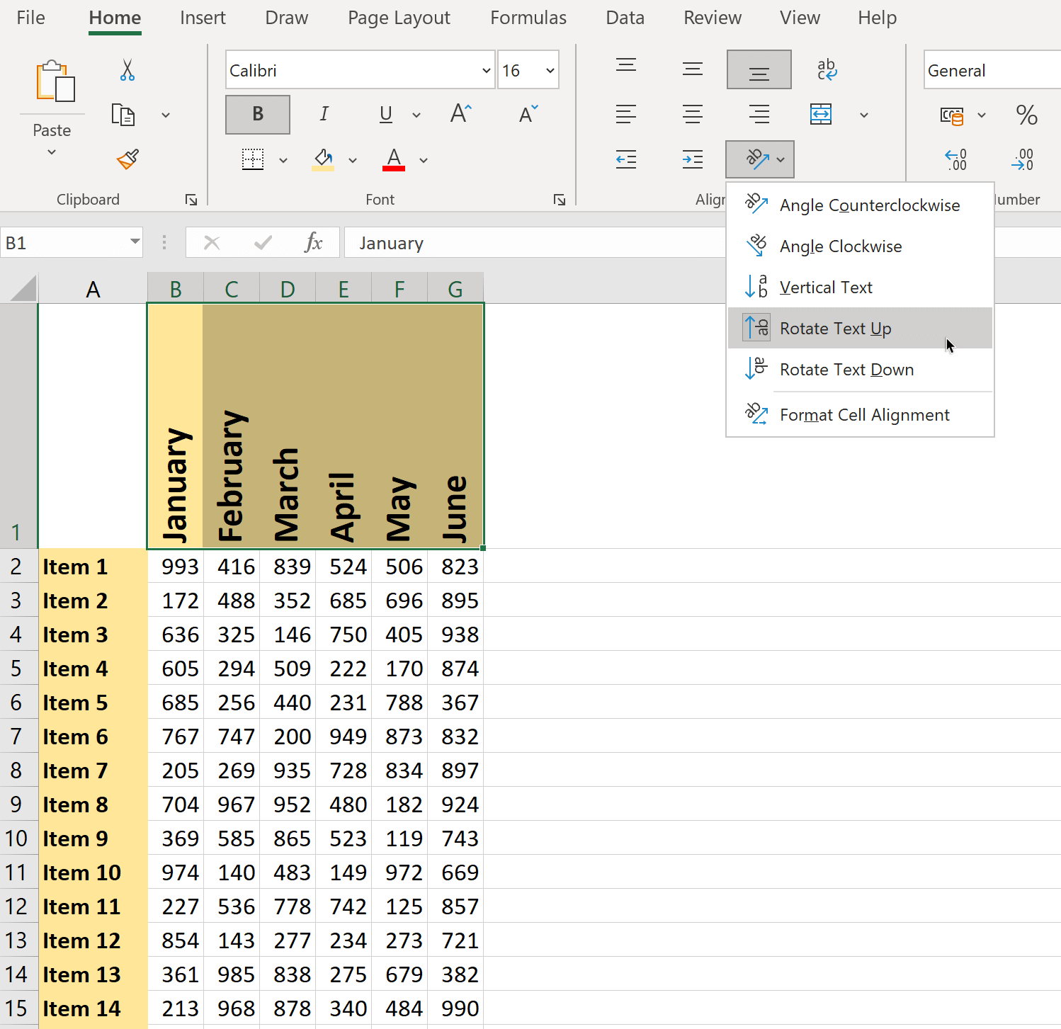 Rotate Pictures in Excel Sheets Easily