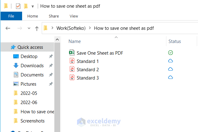 Save Excel Sheet as PDF on Mac Easily