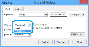 How To Search For A Keyword In All Sheets In A Multi Sheet Excel