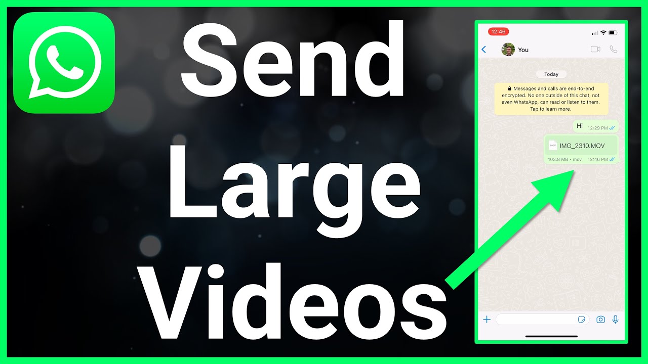 How To Send Excel File From Computer To Whatsapp Youtube