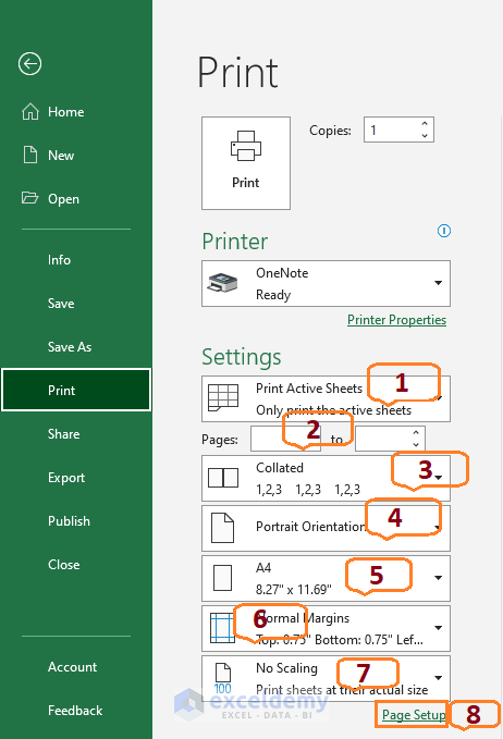 5 Quick Tips to Set Print Settings for All Excel Sheets