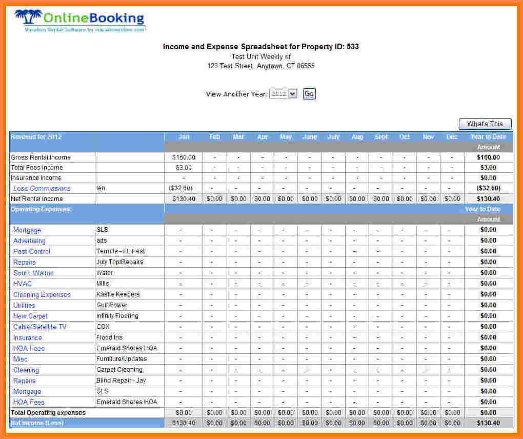 How To Set Up Spreadsheet For Expenses In Excel Spreadsheet For