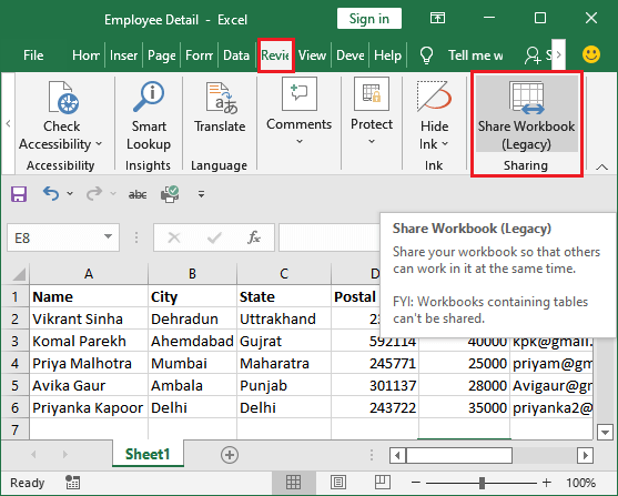 How to Share Excel Sheets Easily with Others